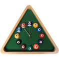 thumbnail image 1 of 13 Inch Billiard Quartz Clock with Solid Wood Frame Wall Clock for Living Room,Bedroom, 1 of 5