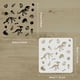thumbnail image 2 of Plantilla de dinosaurio para pintar, 11,8 x 11,8 pulgadas, reutilizable, fósil de dinosaurio, 2 of 5