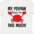 thumbnail image 4 of Inktastic My Peepaw Loves Me Boys or Girls Toddler T-Shirt, 4 of 5