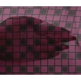 thumbnail image 4 of oneOone Viscose Chiffon Fabric Check Ikat Fabric Prints By Yard 42 Inch Wide, 4 of 4