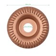 thumbnail image 3 of Grinder Wheel Disc 4 Inch Wood Shaping Wheel Grinding Wheel Disc with 7/8'' Arbor Angle, 3 of 8