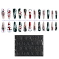 thumbnail image 2 of De Uñas Postizas De Navidad, Puntas De Uñas Artificiales De Cobertura Completa, Uñas De Navidad Extraíbles Para Mujeres Y Niñas 24 Piezas Serendint HA045460-03, 2 of 6
