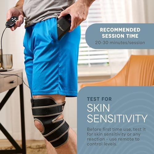 LifePro Vibration & Red Light Knee Wrap – Adjustable, Portable Wellness Support for Comfort & Relaxation