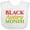 AA-White, variant on Inktastic Black History Month- Red, Green, Yellow Boys or Girls Baby Bib