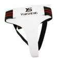 thumbnail image 2 of Supporter & Groin Cup Guard Boxing Shorts Thai caseing Thai - White, M M, 2 of 7