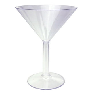 Park Lane 4 Pk Martini Glasses - Transparent - Tumbler Blanks & Drinkware - Crafts & Hobbies