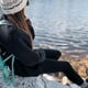 thumbnail image 5 of Leggings Bienvenido Warmth para mujer, con forro de parche de felpa gruesa y cálida de vellón para invierno, mallas opacas de cintura alta para uso diario, fitness, correr, senderismo, 5 of 5