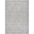 thumbnail image 2 of Hauteloom Kaili Living Room, Bedroom Area Rug - Traditional - Slate Blue, Blue, Beige - 2'1" x 3'9", 2 of 7