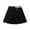 Black, variant on THDHVS Uniform Skirts for Girls,Girls Skorts,Girls Pleated Skirt Kids Tennis Elastic Waist Uniform Plaid Skirt Black 7-8 Years
