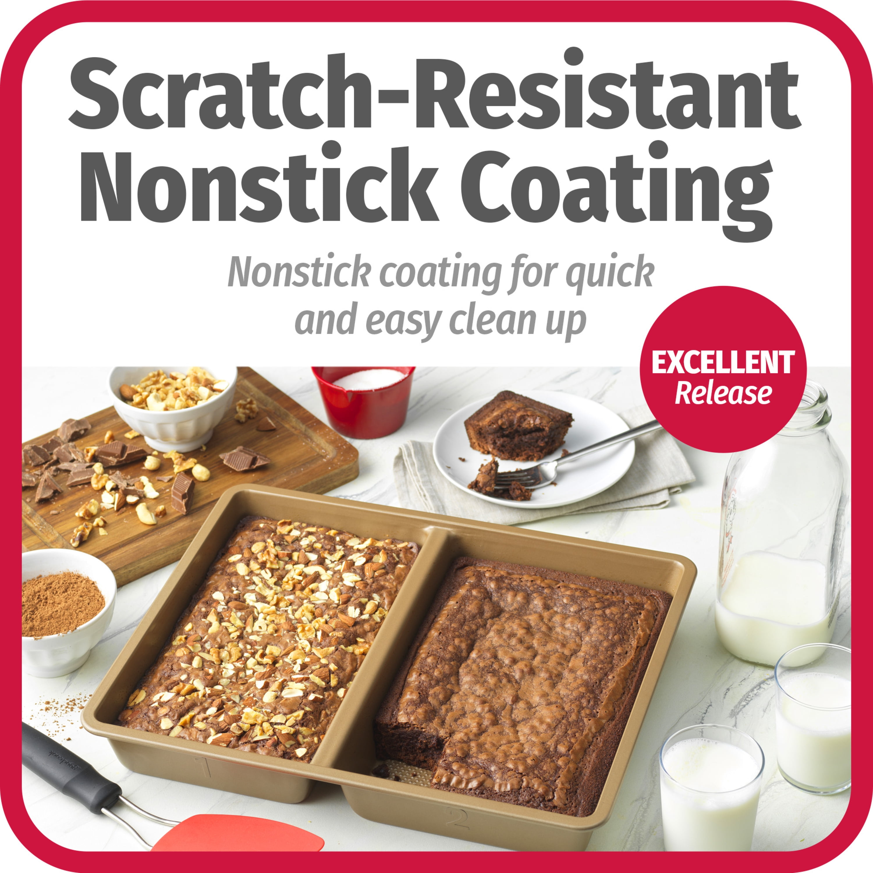 GoodCook BestBake Nonstick Textured Carbon Steel Muffin Pan, 12cp, Bronze -  GoodCook