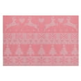 thumbnail image 1 of Set de Table en Vinyle (Renne Et Arbre) (Rouge) - Lot de 12, 1 of 1