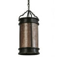 thumbnail image 3 of Meyda 148008 10 in. Wyant Pendant, Timeless Bronze & Silver Mica Dark Sky & Damp Location, 3 of 4