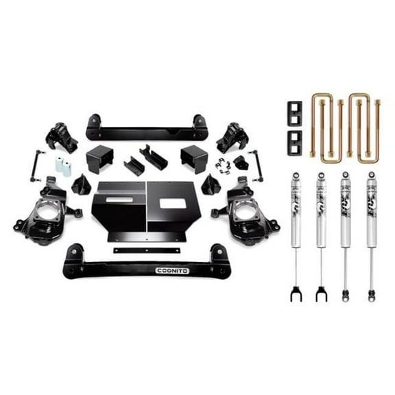 Cognito 20-24 Chevy/GMC Silverado/Sierra 2500/3500 HD 2WD/4WD 4in Std Lift Kit w/ Fox PS 2.0 IFP