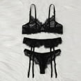 thumbnail image 5 of Bigersell Women's Briefs Clearance Seamless Panties Women Bikini Panty Style P-845 Spandex Thong Panties Thong Underwear Ladies Briefs High Waist Women's Bikini Panties Black S, 5 of 7
