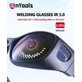 thumbnail image 4 of Gafas de soldadura AnTools IR 5.0 Lens, protección UV, color negro, 4 of 7