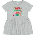 thumbnail image 3 of Inktastic My Memere Loves Me Girls Girls Baby Dress, 3 of 5