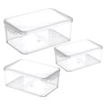 thumbnail image 5 of 3 contenedores organizadores para refrigerador, reutilizables, de plástico, apilables., 5 of 5