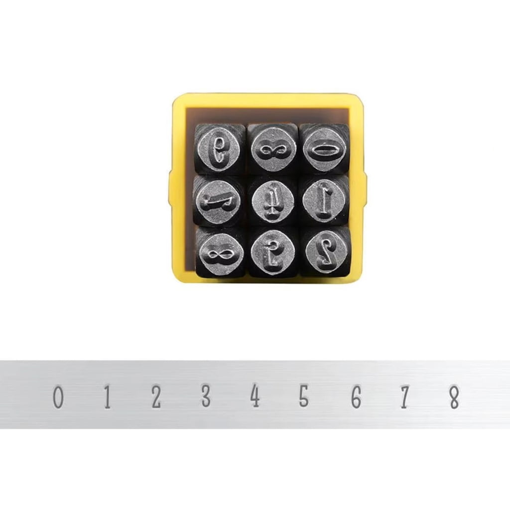 3mm Steel Letter Puncher1eatherEmbossing Tool For1eatherCraft Jewelry Making