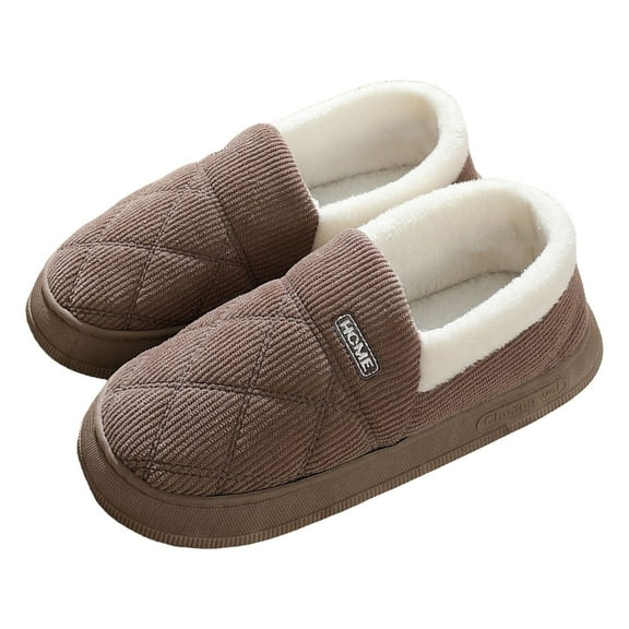 Chenyee Bootie Slippers for Women Non Slip Memory Foam Warm House Slippers Indoor Fuzzy Slip On Home Shoes