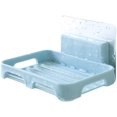 thumbnail image 3 of Caja de jabón con ventosa montada en la pared - Caja de jabonera con ventosa montada en la pared Estante de drenaje sin perforaciones Caja de soporte de jabón hecha a mano Minimalista Moderna Jab, 3 of 3