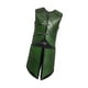 thumbnail image 5 of Chaleco, armadura, top y vestido de disfraz medieval renacentista vikingo gótico para fiestas de disfraces Verde, 5 of 8