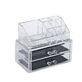 thumbnail image 2 of Fiudx Organizador de Acrílico, Elegante Caja de Almacenamiento de Cosméticos Multicapa, Diseño Transparente y Elegante, Espacioso Soporte para Maquillaje, Ideal para Cajones de Baño, Ideal para Entus, 2 of 5