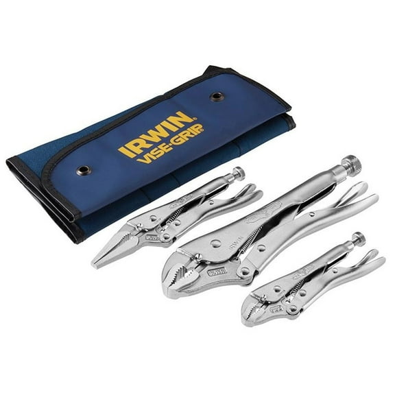 Irwin Vise-grip Tvg73 Locking Pliers Set, 3 Piece