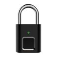 thumbnail image 1 of Eleanos New, USB Charging Fingerprint Smart Padlock Metal Digital Smart Door Lock Keyless Identification Lock 0.5 Seconds Unlock Luggage Lock, 1 of 4