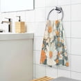 thumbnail image 3 of Yayeee 100% Cotton Hand Towels for Bathroom 16" x 28" Soft Absorbent Kitchen Towel, Sunny Blooms, 3 of 7
