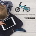 thumbnail image 4 of OUTAD Mini Size Simulation Alloy Finger Bike Children Kid Funnt Mini Finger Bike Toy With Brake Rope Best Birthday Gift, 4 of 7