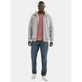 thumbnail image 2 of George Men's High Pile Fleece Hoodie Jacket, Sizes S-3XL, 2 of 5