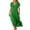 Purple/Blue/Sky Blue/Black/White/Red/Brick Red/Hot Pink/Yellow/Green/Light Green/Mint Green, variant on Unir Women's Summer Maxi Dress, Solid Color Eyelet Short Sleeve V-Neck Casual Dress for Daily & Travel, 1PC, S-XXL