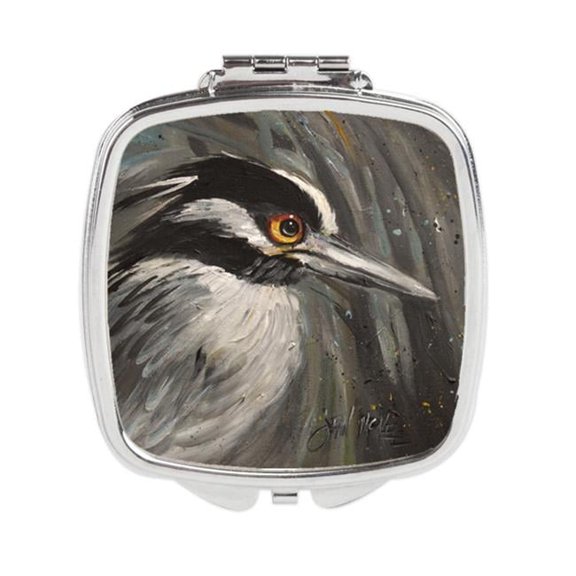 Night Heron Compact Mirror