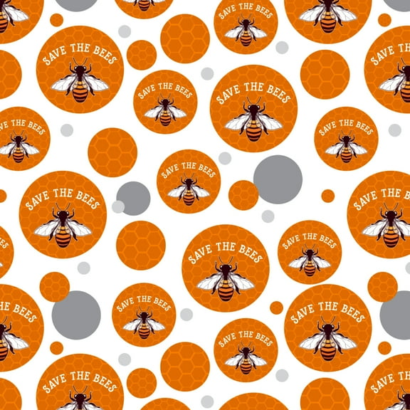 Save The Bees Honey Premium Gift Wrap Wrapping Paper Roll