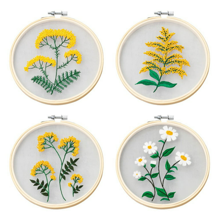 Beginner Embroidery Kits for Plant Lovers - The Yellow Birdhouse