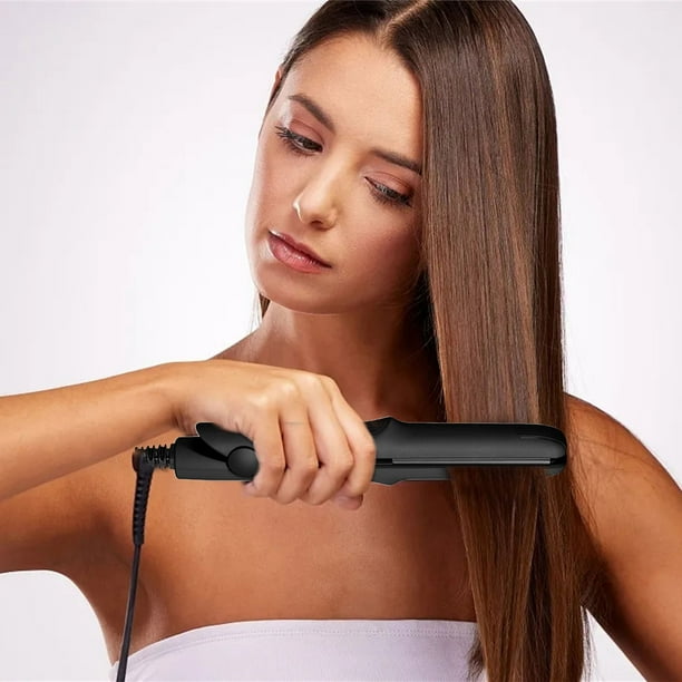Drppepioner Mini Hair Straightener Dual Purpose Electric Hair Curling Stick Portable and Damage Free Best Hair Curling Stick