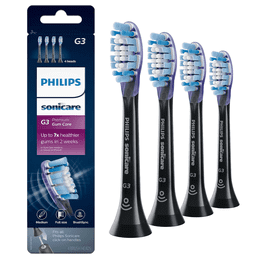 Philips Sonicare Premium A3 Black Toothbrush Heads, 2-pk