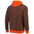 thumbnail image 3 of Men's Mitchell & Ness Brown Cleveland Browns Big Face 5.0 Pullover Hoodie, 3 of 3