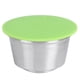 thumbnail image 1 of Taza de cápsula de café recargable reutilizable de acero inoxidable apta para cafetera Dolce Gusto compatible con el juego de cápsulas de café Nestle Dolce Gusto(4#) AMONSEE No, 1 of 7