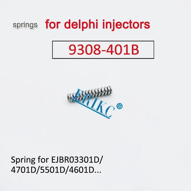 Rail Injector Spring Kit Joint 9308-401B Diesel Engine Parts Springs Nozzle Valve E1023004 For Delphi Eour 3 4 Injector 5pcs/bag~18795