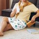 thumbnail image 5 of Balery Cartoon House Car Pantalones cortos de pijama de punto de algodón para hombre con cinturilla y bolsillos-Small, 5 of 6