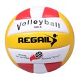 thumbnail image 1 of 1 Pce Ballon de Volleyball Standard en PU pour Jeux d'Entraînement Extérieurs (Rouge), 1 of 8