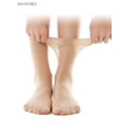 thumbnail image 5 of BadPiggies 10 Pairs Women Ankle High Nylon Sheer Socks Soft Silky Elastic Summer Thin Transparent Stockings (5 Black+5 Beige), 5 of 9