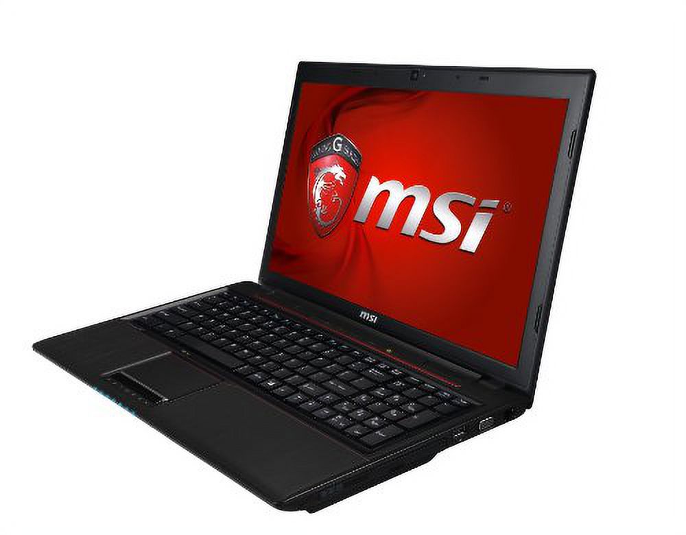 MSI 15.6" Full HD Gaming Laptop, Intel Core i7 i7-4710HQ, NVIDIA GeForce GT 840M 2 GB, 1TB HD, DVD Writer, Windows 8.1, GP60 Leopard-472 - image 2 of 7