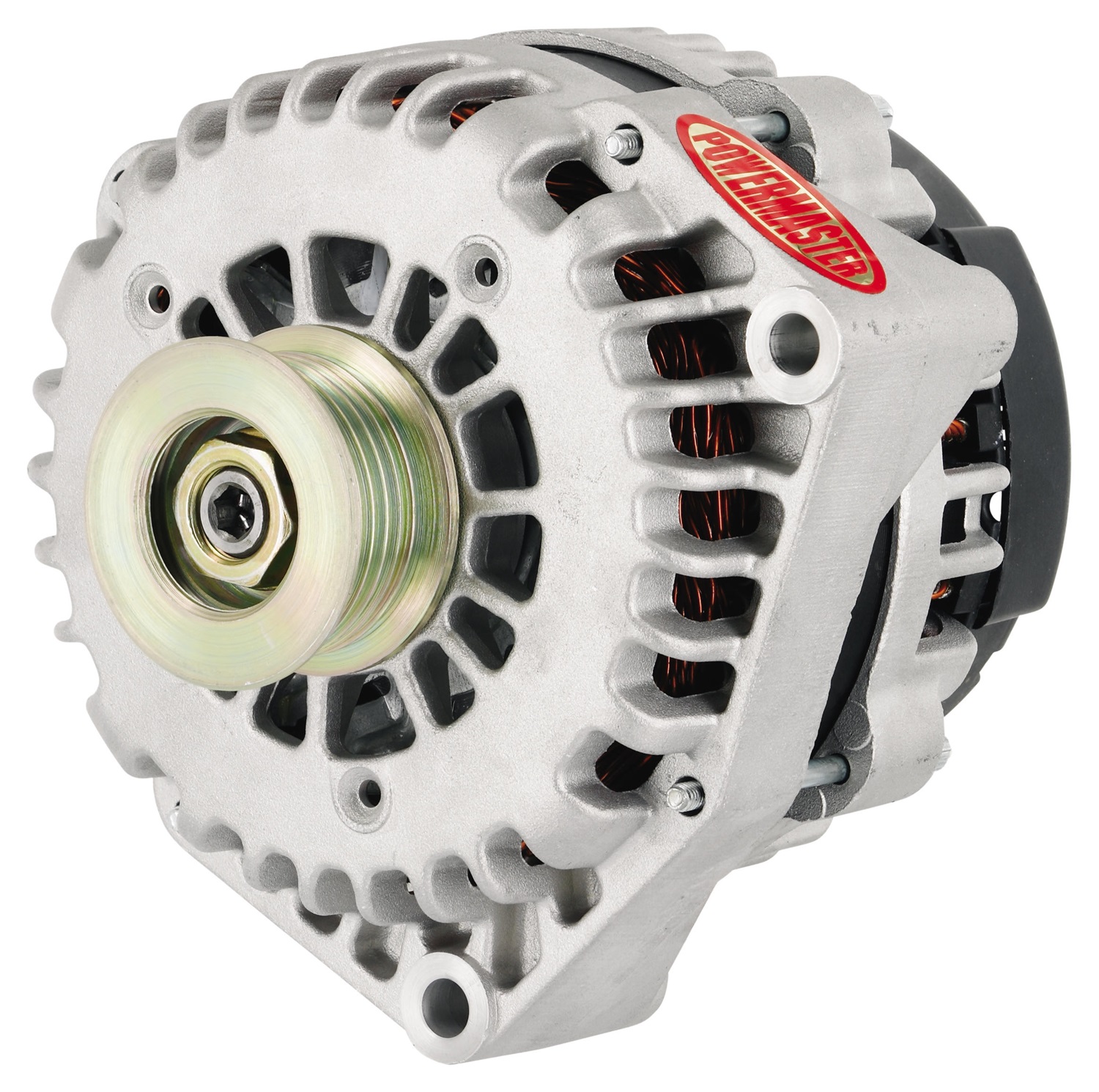 Powermaster 48237 Alternator; AD244; Offset 2 in. Spools; 220 Amp; 150