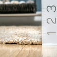 thumbnail image 2 of Rugs USA Amaranth Arrow Cotton/Jute Area Rug, 4' x 6', Cecelia Natural, 2 of 9