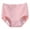 Pink, variant on Lovskoo Women's 2024 Plus Size Period Menstrual Period Panties Leak-Proof Cotton Protective Briefs Beige