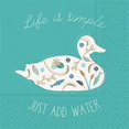 thumbnail image 1 of Design Design 624-09927 Happy Place Duck Beverage Napkin, 1 of 1