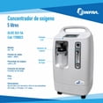 thumbnail image 5 of Concentrador De Oxígeno Olive OLV-5A Portátil 5 Litros Oxigenoterapia, 5 of 5