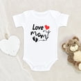 thumbnail image 2 of Newbabywishes - Loves Mom Heart Baby Clothes for Boys and Girls - Newborn Baby Clothes, 2 of 4
